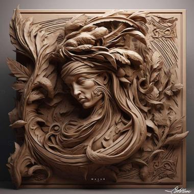 Patterns and decorations stl JAC S6 3 3d model